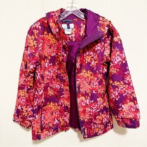 Columbia Girls Fleece Interchange Ski Winter Snow Jacket